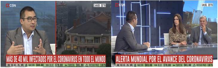 拉美多国主流媒体持续与总台合作 报道中国疫情防控工作